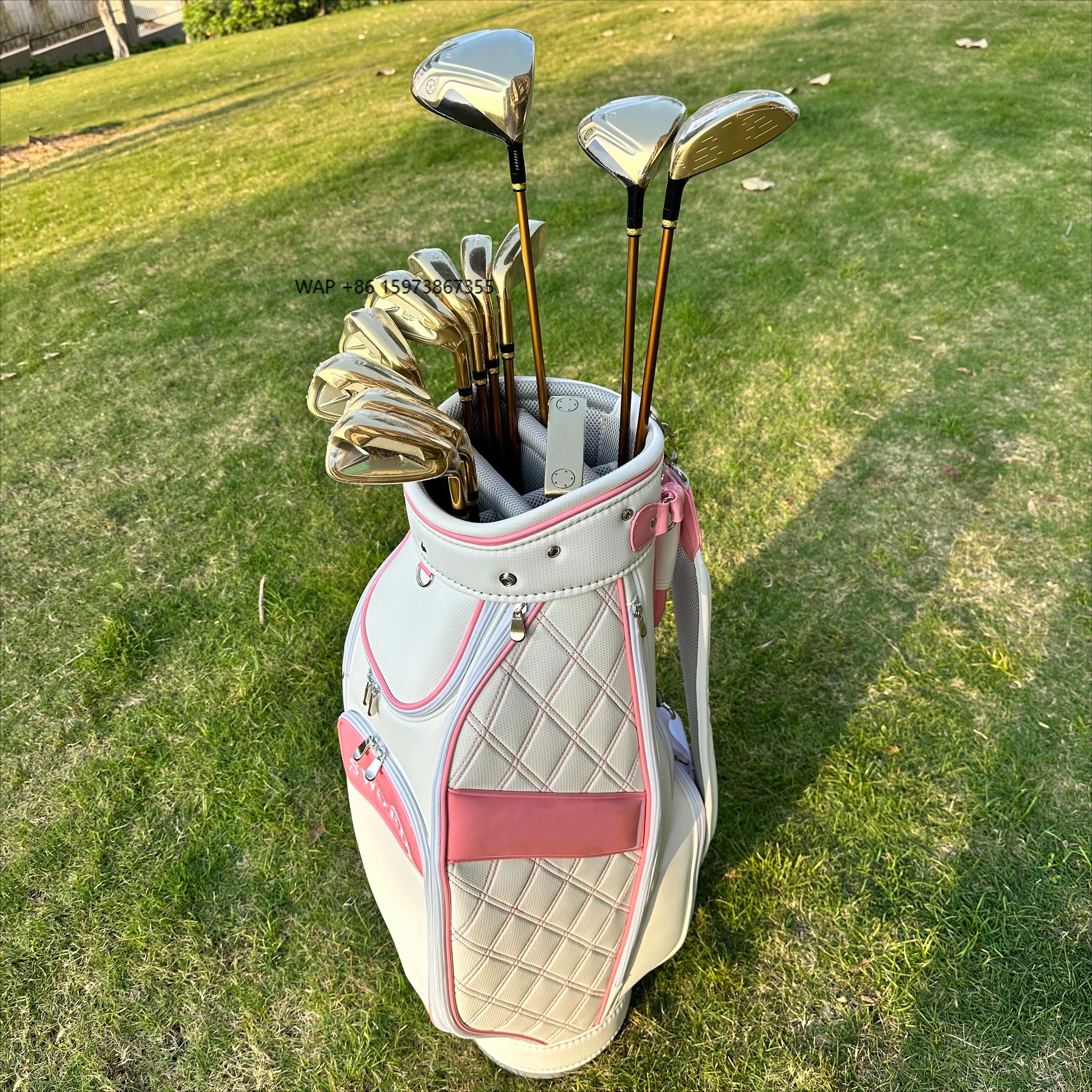 

Golf Clubs Complete Set for Womens With Full Set Drivers Irons Putters Custom Logo Made Durable Stainless Steel