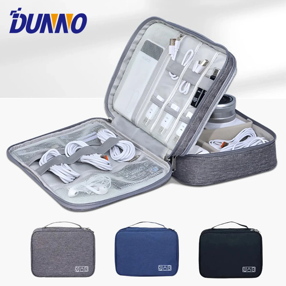 Multifunctionele digitale tas Datakabel Koptelefoon Harde schijf Voeding Digitale handtas Opbergtas voor elektronische accessoires