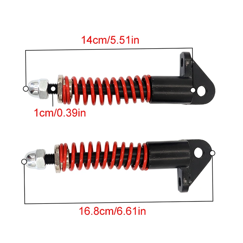 Hydraulic Shock Absorber 8 Inch Electric Scooter Front Suspension Compression Spring Oil Shock Absorber for Kugoo Accessories