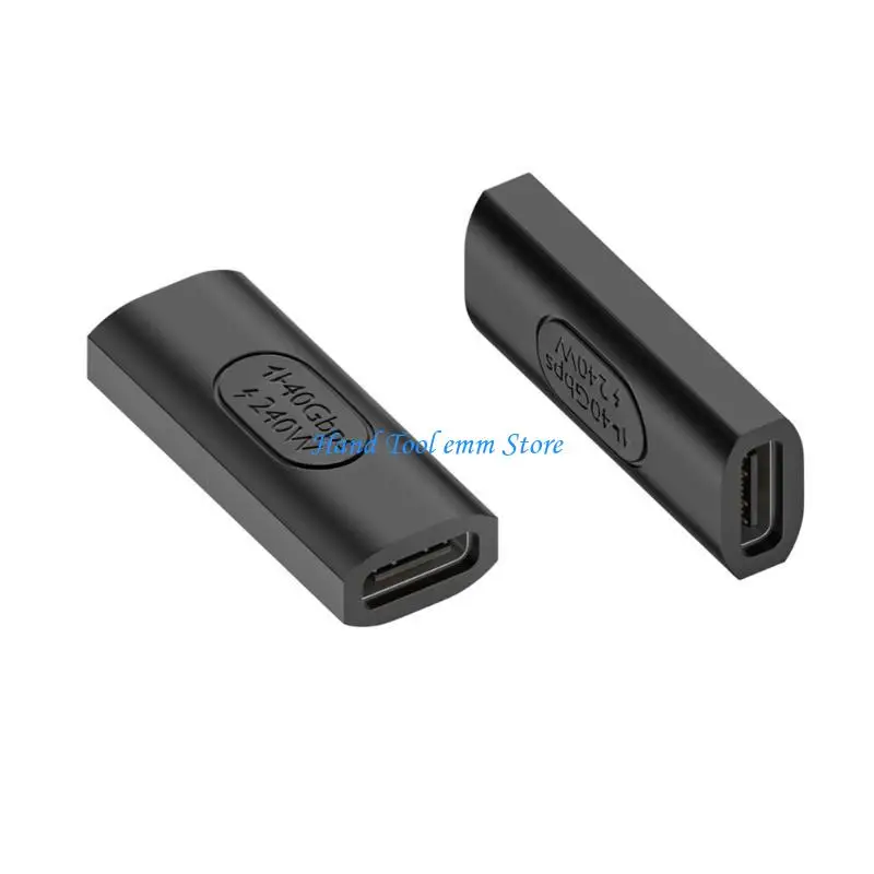 

H37F Type C Adapter USB C Male to Female Extender Faster Charging and Data Transfer