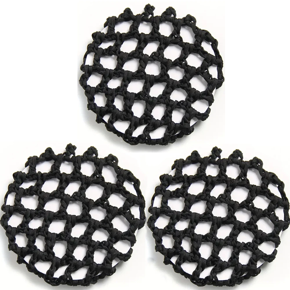 Black Ballet Bun Covers - Hair Nets for Dancers