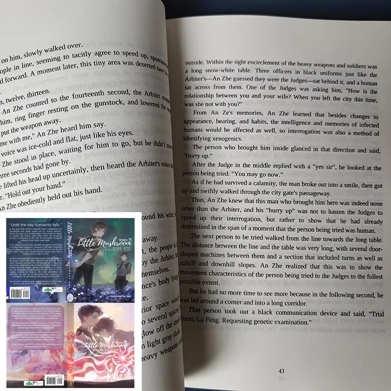 1/2 book Little Mushroom Science Fiction Novels In English Book Judgment Day And Revelations