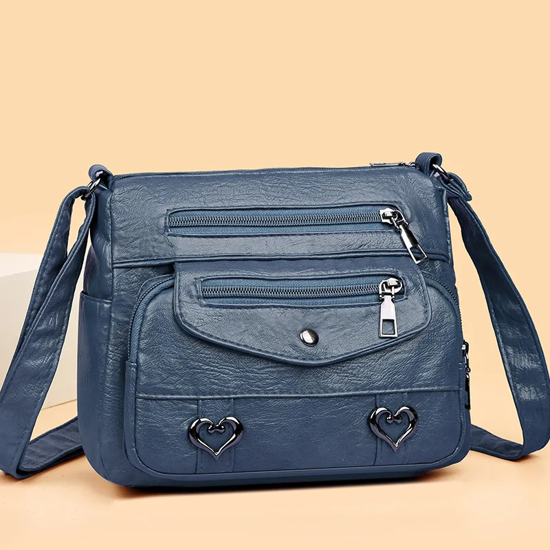 Neutral style rectangular bag for men and women, crossbody bags with large capacity, casual and fashionable single Shoulder Bags