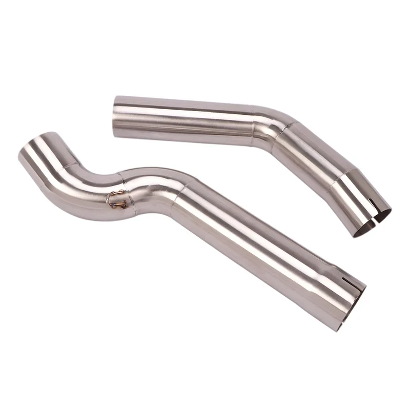 For CBR1000RR 2004-2007 CBR600RR F5 2003 - 2020 Motorcycle Exhaust Slip on Link Pipe Carbon Fiber Upgrade Part