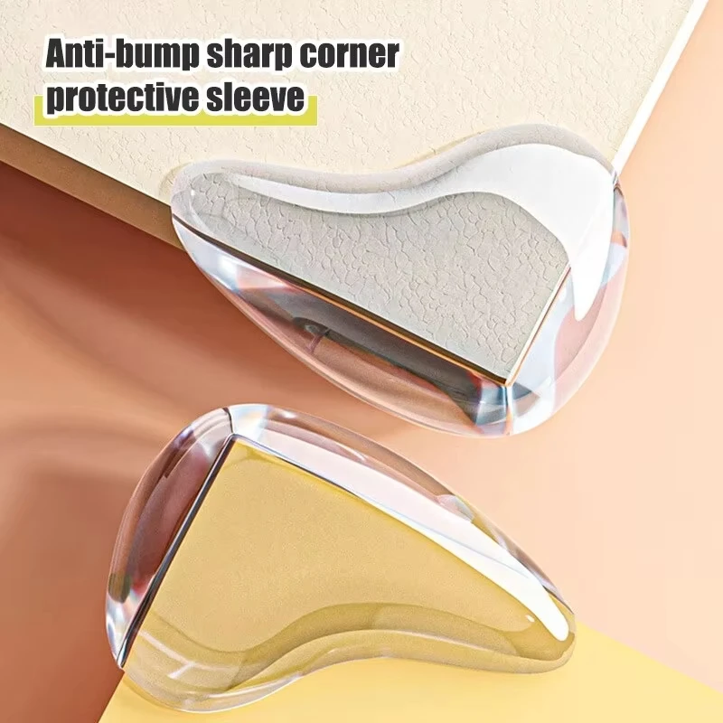 

4/10/12pcs Clear Silicone Baby Safety Corner Protector, Soft Anti-collision Table Edge Guard For Toddler Kids Furniture