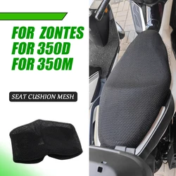 Motorcycle 3D Breathable Mesh Protecting Cushion Seat Cover Saddle Seat Mesh For ZONTES 350D D350 350E E350 350 D M Accessories