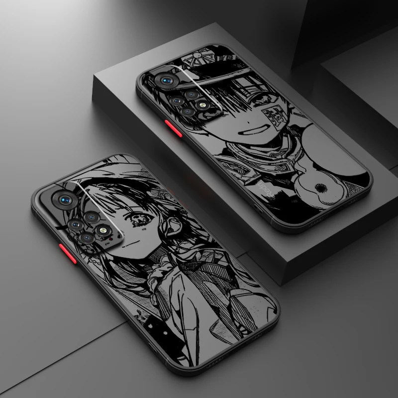 T-Toilet Bound H-Hanako Kun Cute Cool Frosted Translucent For Redmi 8 8A 9A 9C 9AT 9 9T 10X 10A 10C 10 11A 12C 12 13C 5G Cover