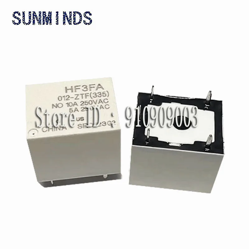 10Pcs/Lot Relay HF3…