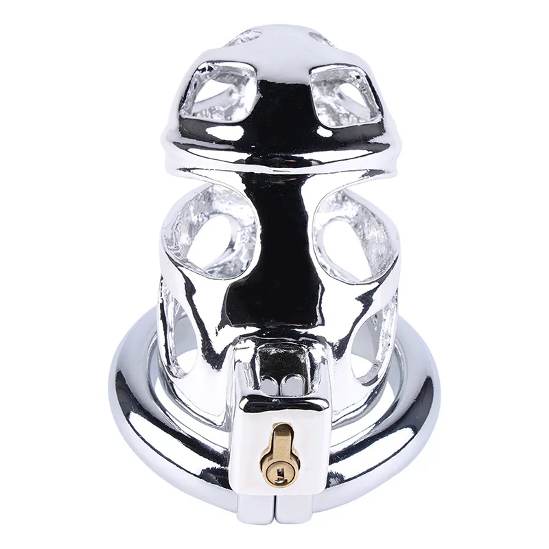 SM Male Metal Chastity Cage Binding Delay Penis Stainless Steel CB Urethra Lock Alternative Anti Infidelity Measures Sex Toys