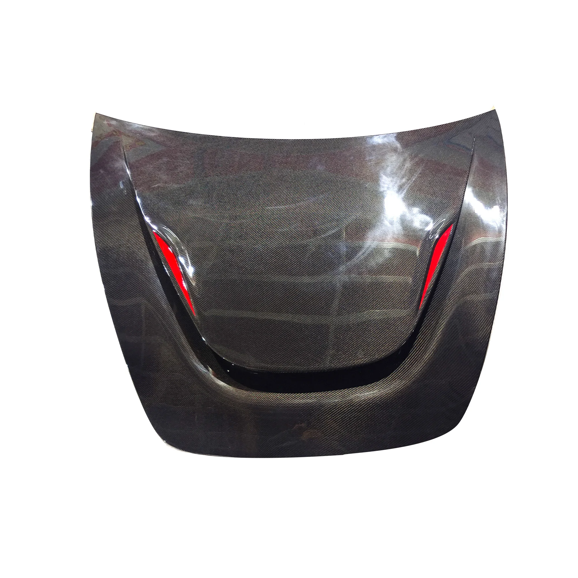 

OEM ODM Накладка на капот из настоящего углеродного волокна для Tesla Model 3 2023.