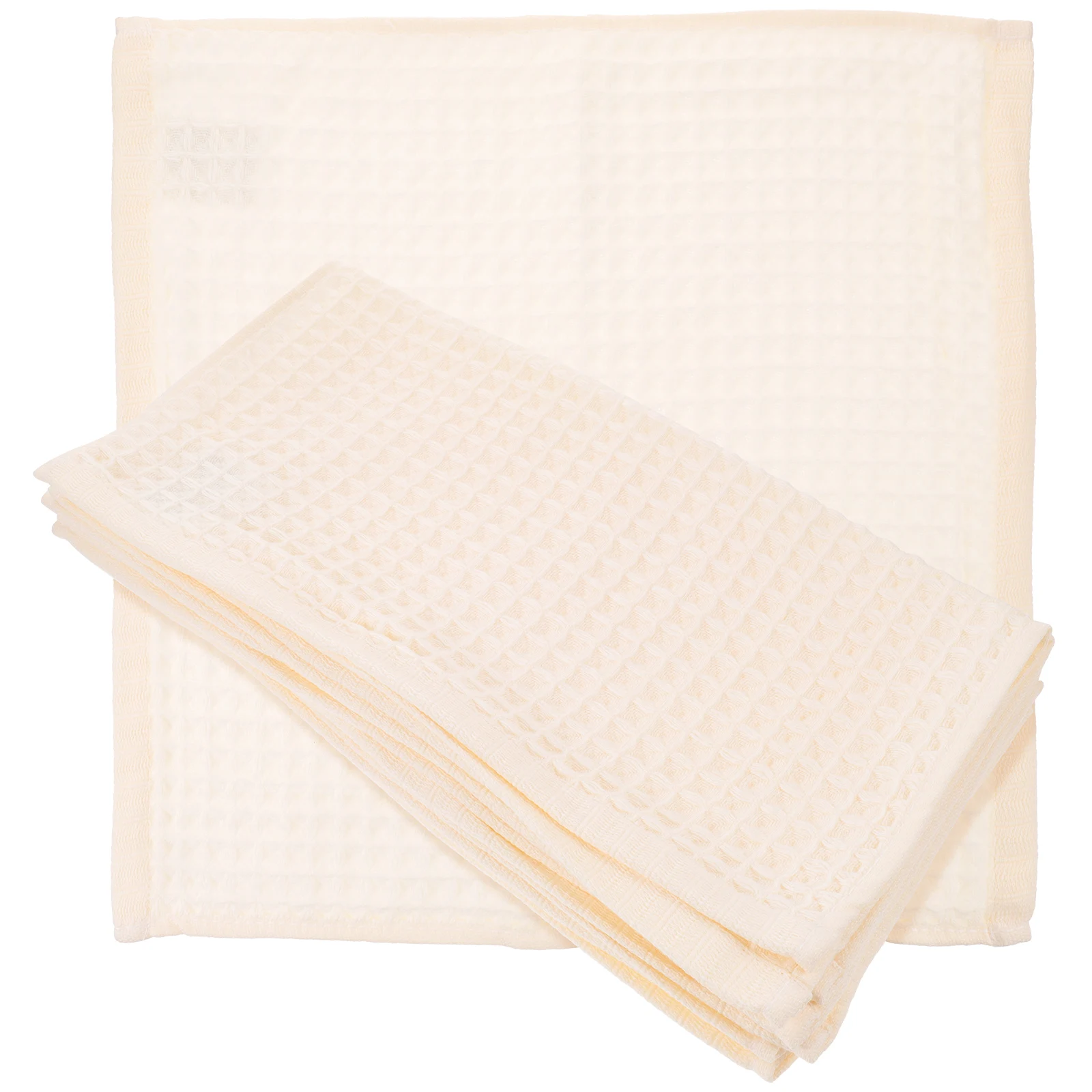 

6 Pcs Kitchen Towel Set Cotton Towels Dish Highly Absorbent Hand Oversized Beige Face Child