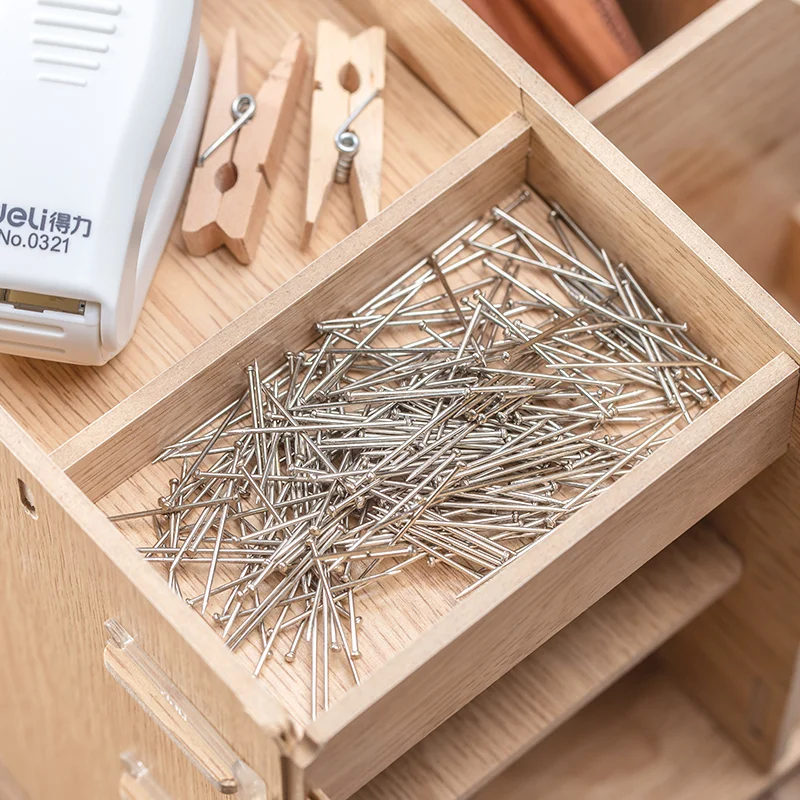 Deli 0019 10 pezzi di cancelleria per studenti scolastici Pin