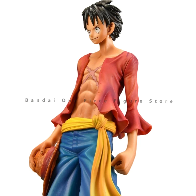 In Stock Original Bandai One Piece MASTER STARS PIECE Monkey D. Luffy Action Figures Animation Toys Gifts Model Anime Genuine