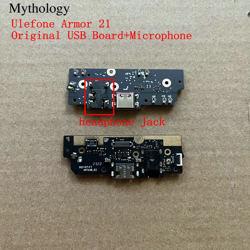 For Ulefone Power Armor 21 Original USB Board Mobile Phone Charger Circuits Replacement Part