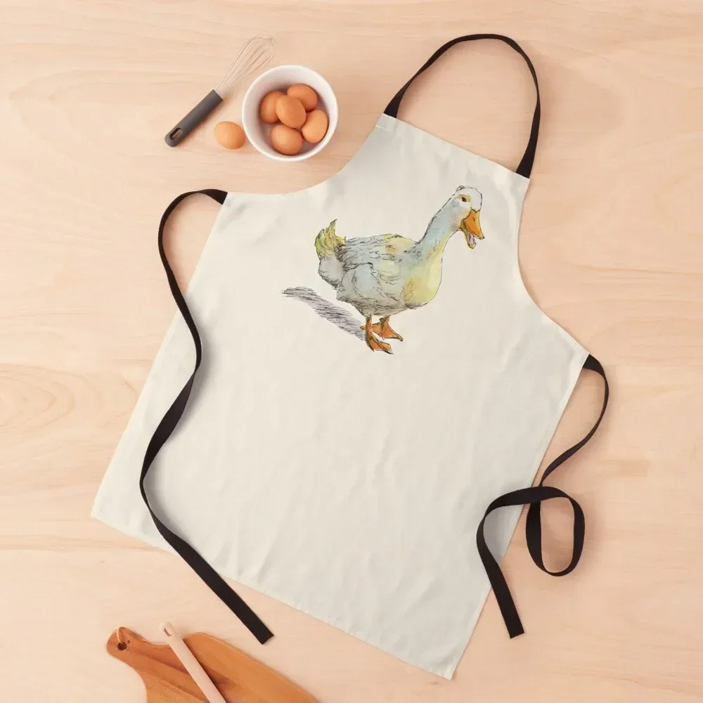 

Waddle Duck Apron Cute Kitchen Accessories japanese style Kitchen Novel Kitchen Accessories Trim Cloth Apron