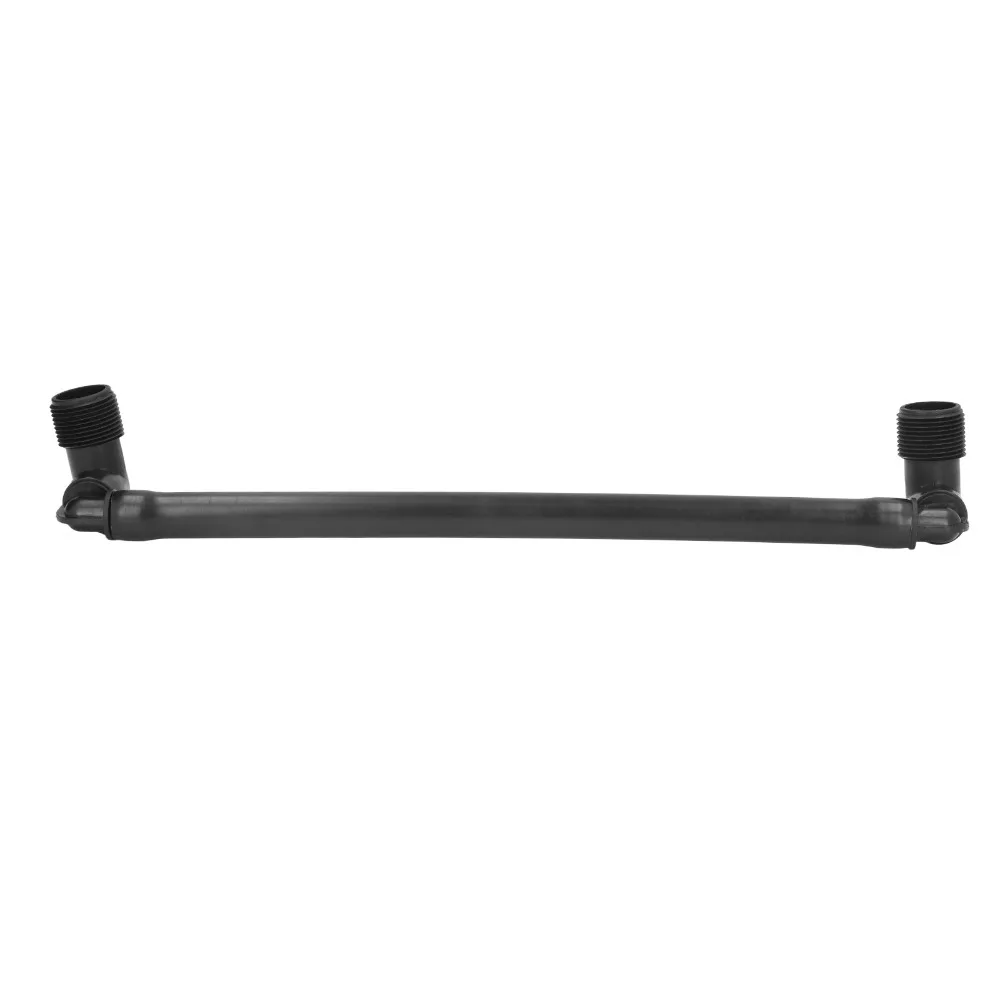 5pcs PE Swing Joint Pipe Black G3/4 External Thread Garden Watering Hose Connector Rotatable Easy Installation