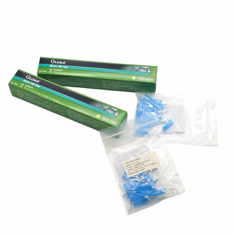 

Dental GLUMA Etch 35% Phosphoric Acid Conditioning Gel for Tooth Surface Treatment Composite Resin Restoration Glue Supplies