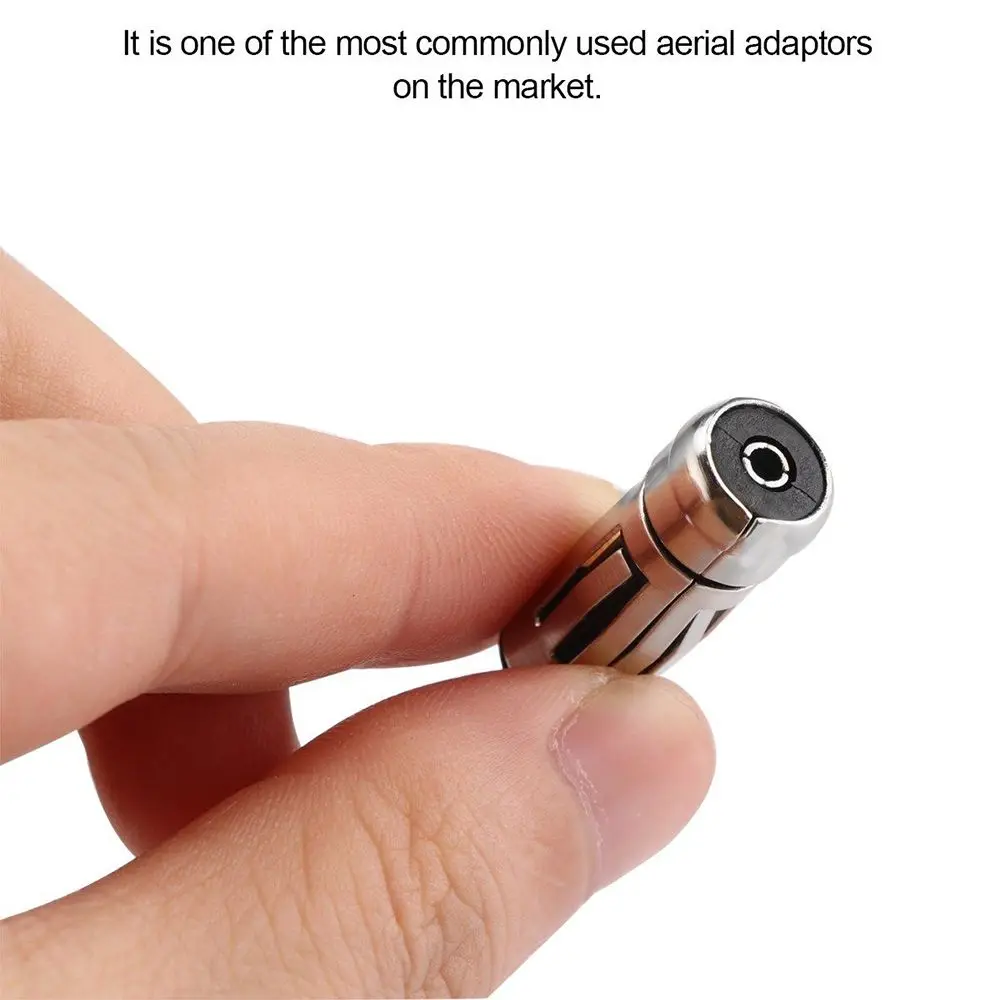 

Alloy Connector Vehicles Car Radio Stereo Antenna Mast Adapter ISO To Din Aerial Plug