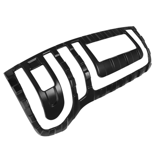 1 par de embellecedores de cubierta de luz trasera de estilo de coche para Great Wall Cannon GWM Poer Ute 2019-2022 piezas de decoración de marco de lámpara trasera