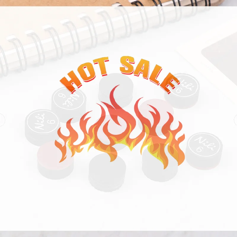 

5Pcs 14MM Cue Tip 6 Layers Quality Pool Billiard Leather Cue Tip Nine-Ball Cue Head Snooker Cue Tip Billiard Accessories