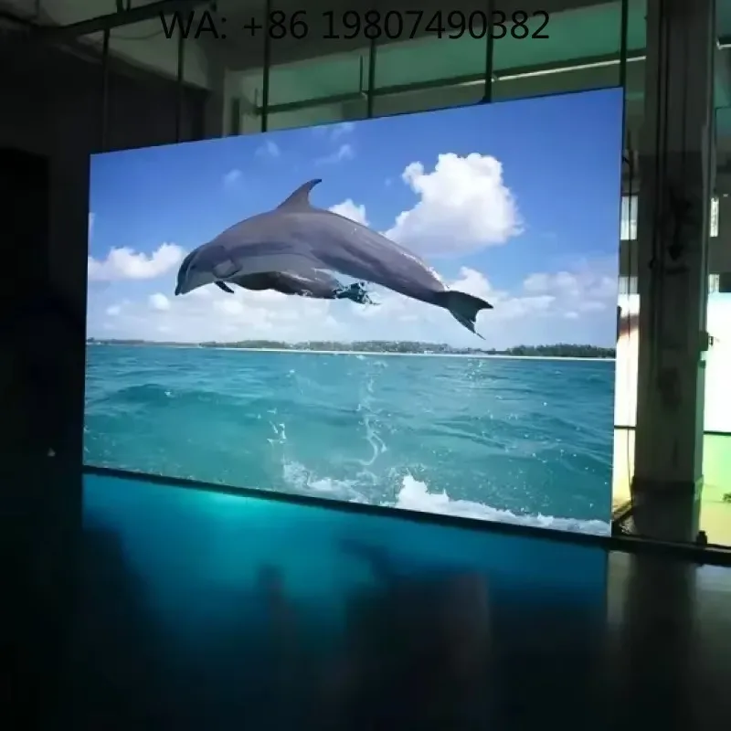 

640*1920mm P1.86 SMD1515 Foldable LED Poster Full Color Screen For Indoor Commercial Mobile Advertising