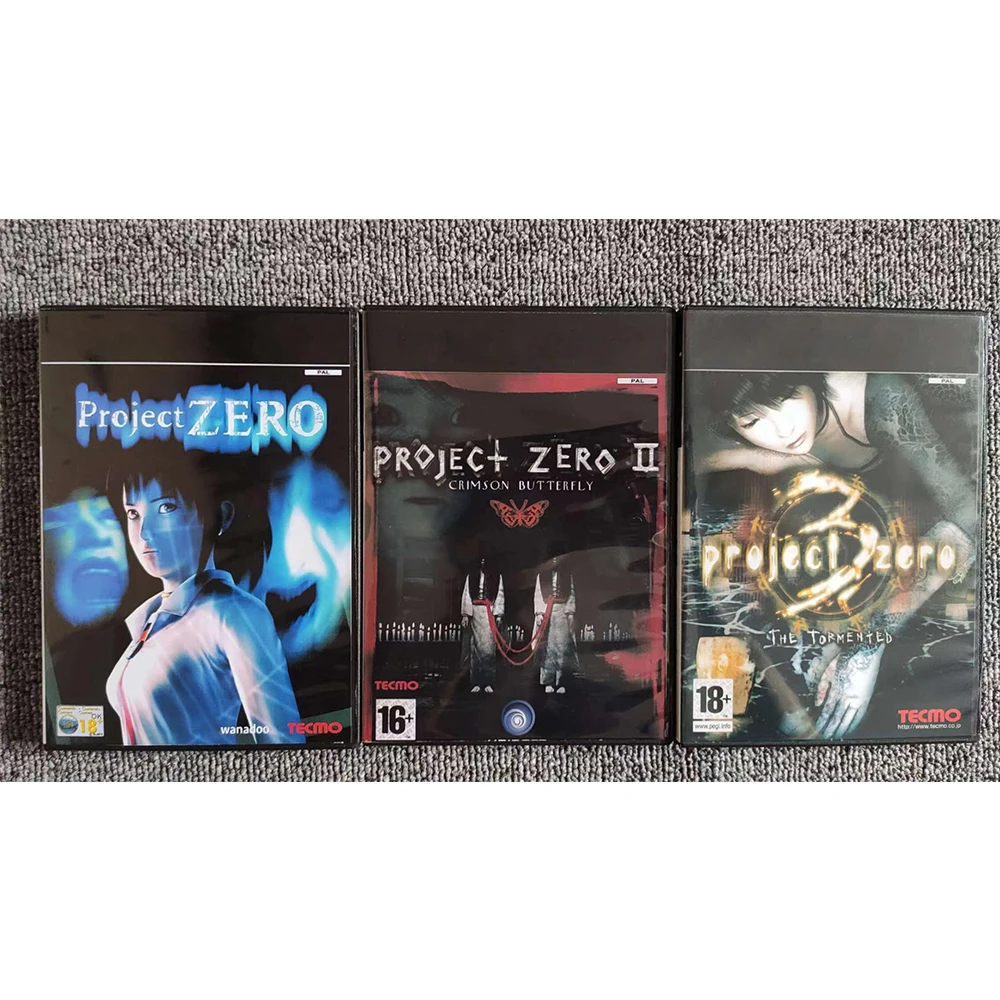 PS2 FATAL FRAME With Manual Copy Disc Game Unlock Console Station 2 Retro Optical Driver Retro Video Game Machine Parts