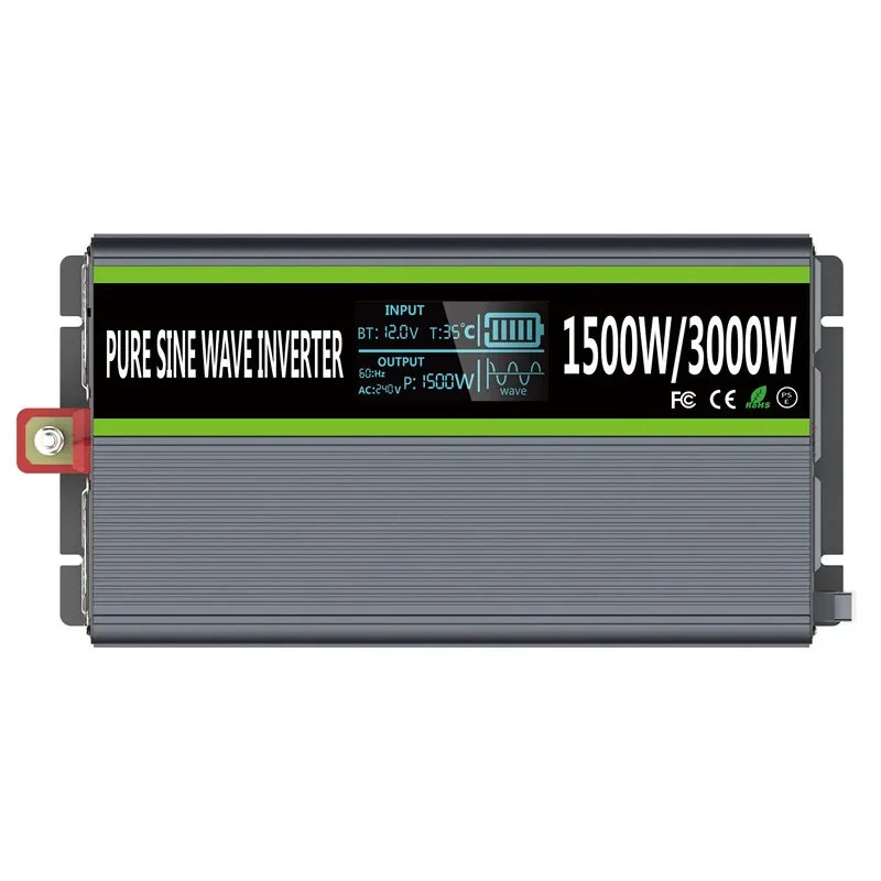 1500 watt power inverter 10years quality panel solar inverter battery dc 12v to ac 220v 50Hz pure sine wave inverter