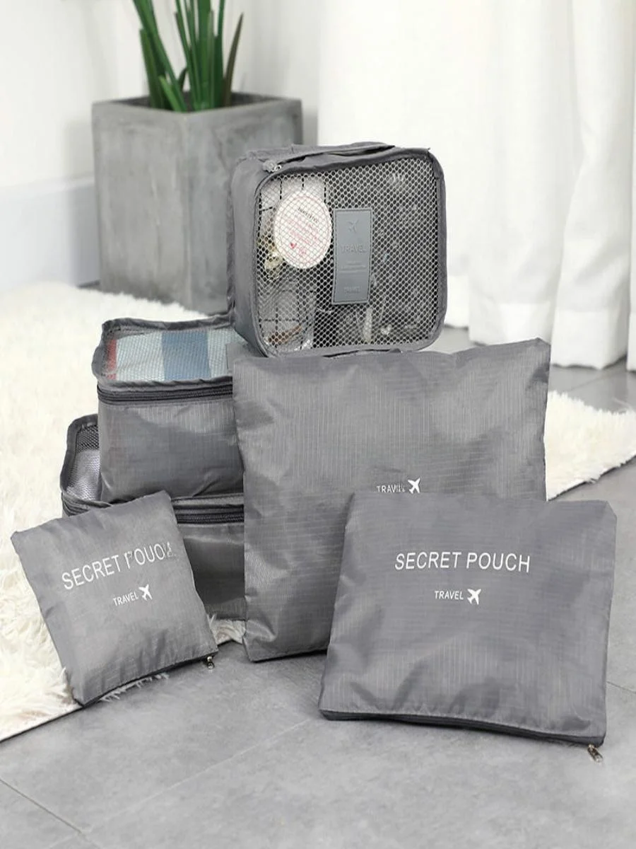 conjunto-de-bolsas-organizadoras-de-viagem-pequenas-com-seis-pecas-para-roupas-e-sapatos-estilo-coreano-solucao-para-viagen