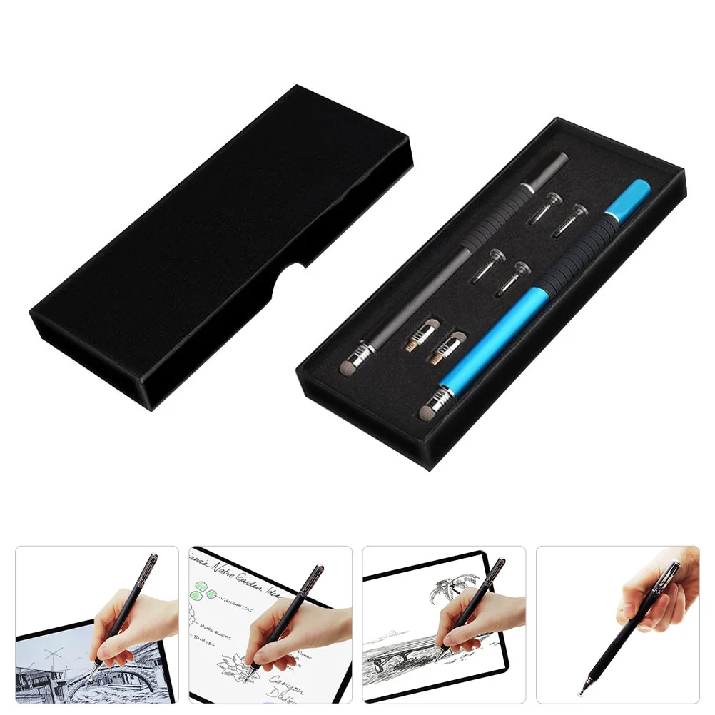 

1 Set Capacitive Stylus Pen High Precision Touch Screen Tablet Mobile Phone Smooth Writing Durable Pocket Clip Replacement