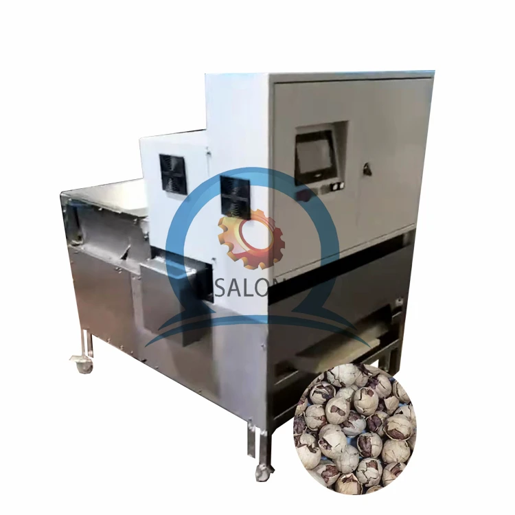 multifunctional automatic walnut cracking machine macadamia nut cracker breaker husker nut almond hazelnut sheller