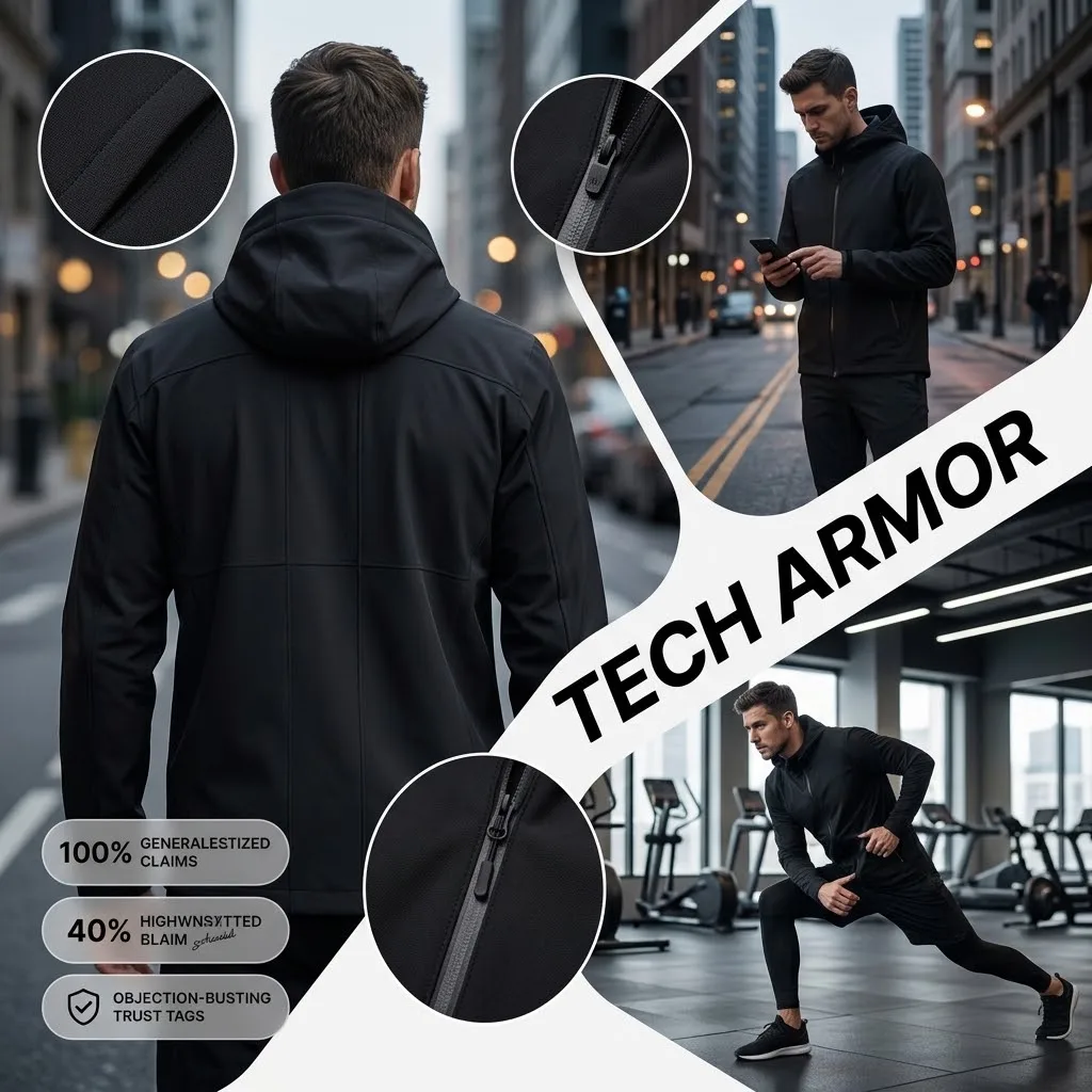 Men Women All Weather Hooded Jacket Windproof Water-Resistant Outdoor Hiking Camping Coat Couple Adjustable Cuff