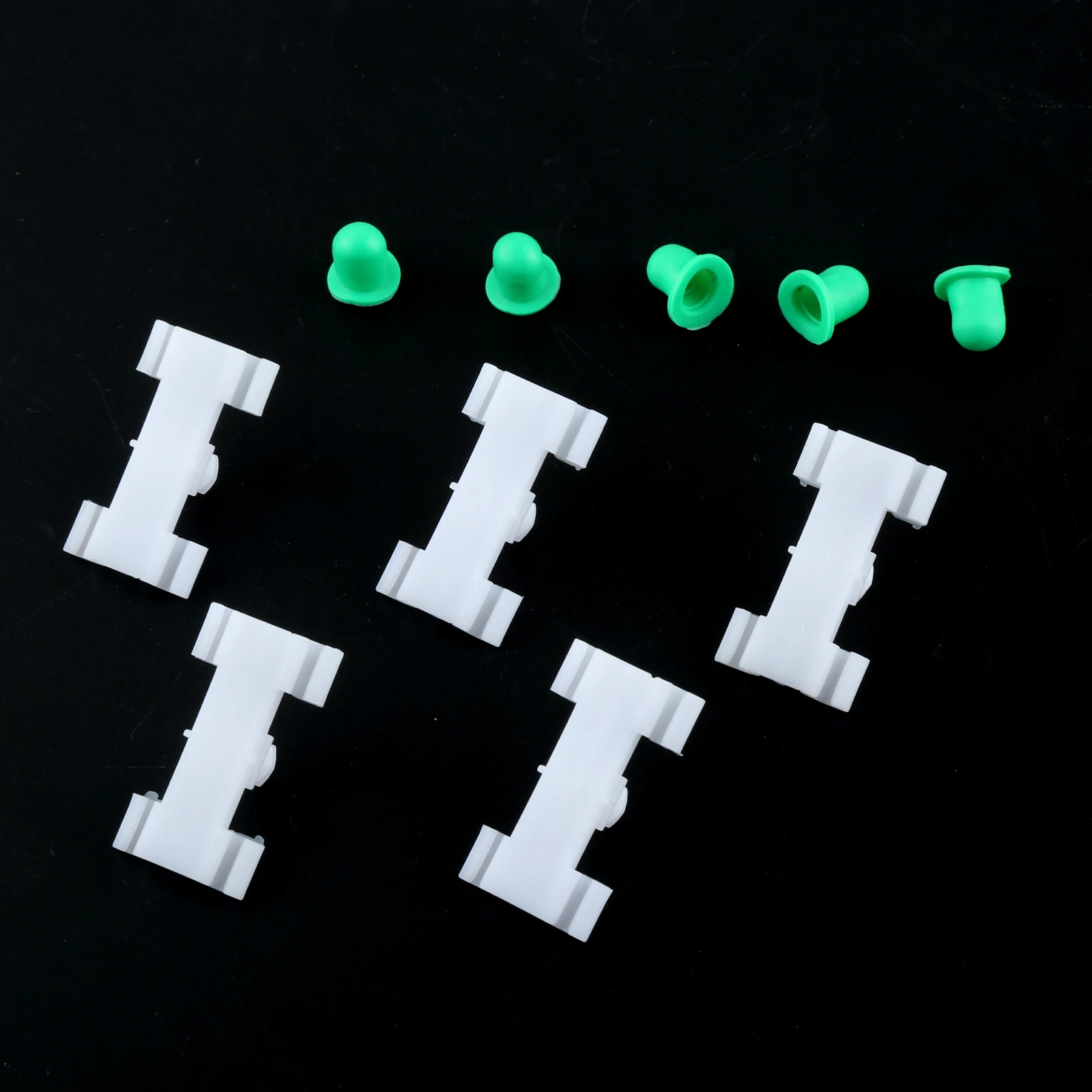 10pcs Plastic Car Side Molding Clip Auto Door Bumpstrip Retaining Fastener Clips for BMW E46 51138231130 Interior Accessories