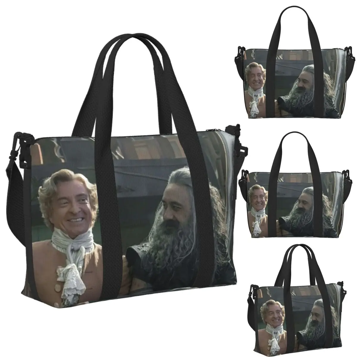 

Blackbonnet Our Flag Means Death Gentlebeard Blackbeard Stede Bonnet Beach Travel Bag Tote Bags Shopping Duffle Shoulder Bag