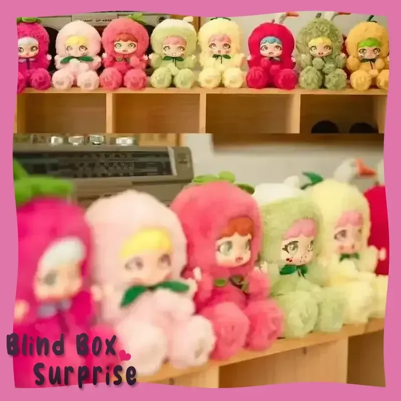 

Новый Midoo Fruit Baby Sitting Posture, плюшевая слепая коробка, милая игрушка-кукла с подвижными глазами, орнамент, рюкзак, подвеска, загадочный подарок для девочки