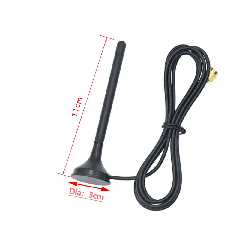 Mini Sucker 600~6000Mhz 5G 4G LTE 3G GSM Aerial Internal Copper Omni WiFi External Router Antenna For Signal Boost CRC9 TS9 SMA