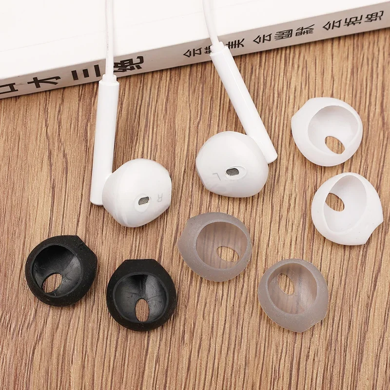 5 pares de fones de ouvido silicone anti-lost earmuffs para apple airpods 1 2 3 pro fones de ouvido não-deslizamento fones de ouvido macio capa de fone de ouvido