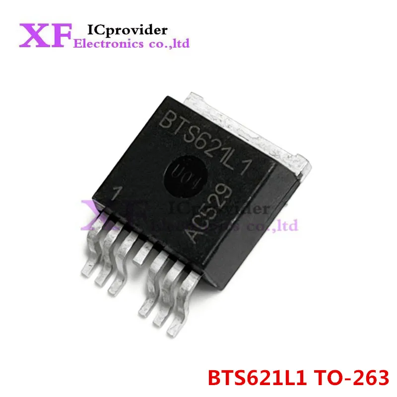 Original 10 Uds BTS621L1 BTS621 BTS621L TO263-7 chip IC de potencia automotriz mejor calidad ICprovider