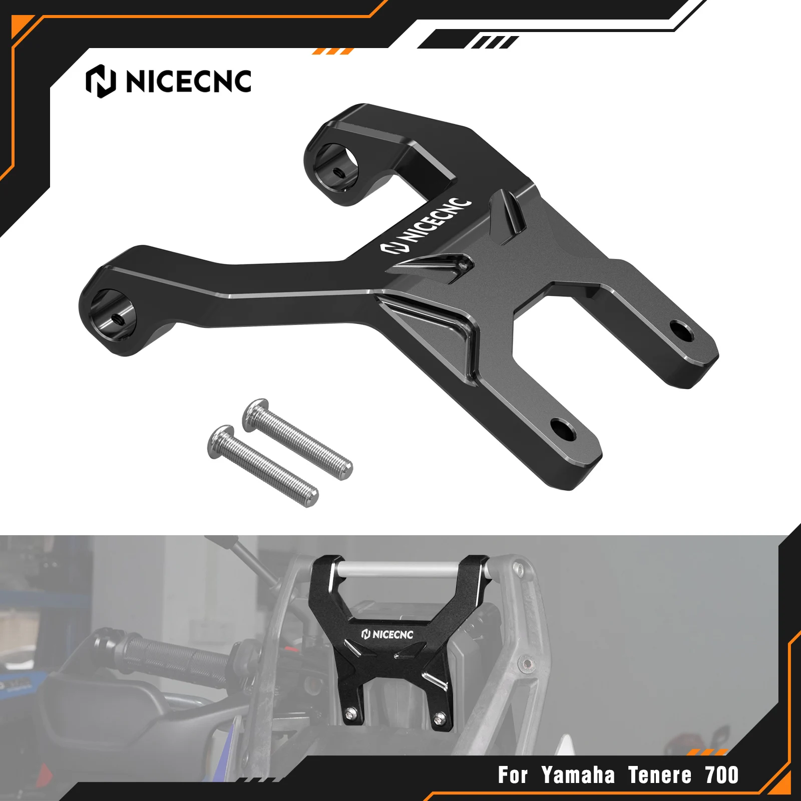 

Motorcycle Dash Stabilizer Anti-Vibration Bracket For Yamaha Tenere 700 XTZ700 2019-2023 Tenere 700 Rally 2020-2023 2022 2021