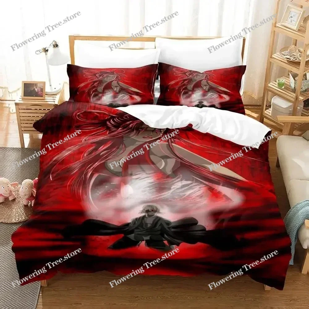 

Anime Bleach Urahara Kisuke Bedding Set Duvet Cover Bed Set Quilt Cover Pillowcase Comforter king Queen Size Boys Adult Bedding