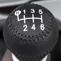 6 Speed Manual Shift Lever 6 Speed Leather Gear Shift Knob Cover MT For Toyota COROLLA 1.8L 2007-2016 RAV4 2014 2015 2016 -2018