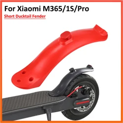 Short Ducktail Fender For Xiaomi M365 Pro 1S Electric Scooter Kickscooter Rear Mudguard Fender Parts