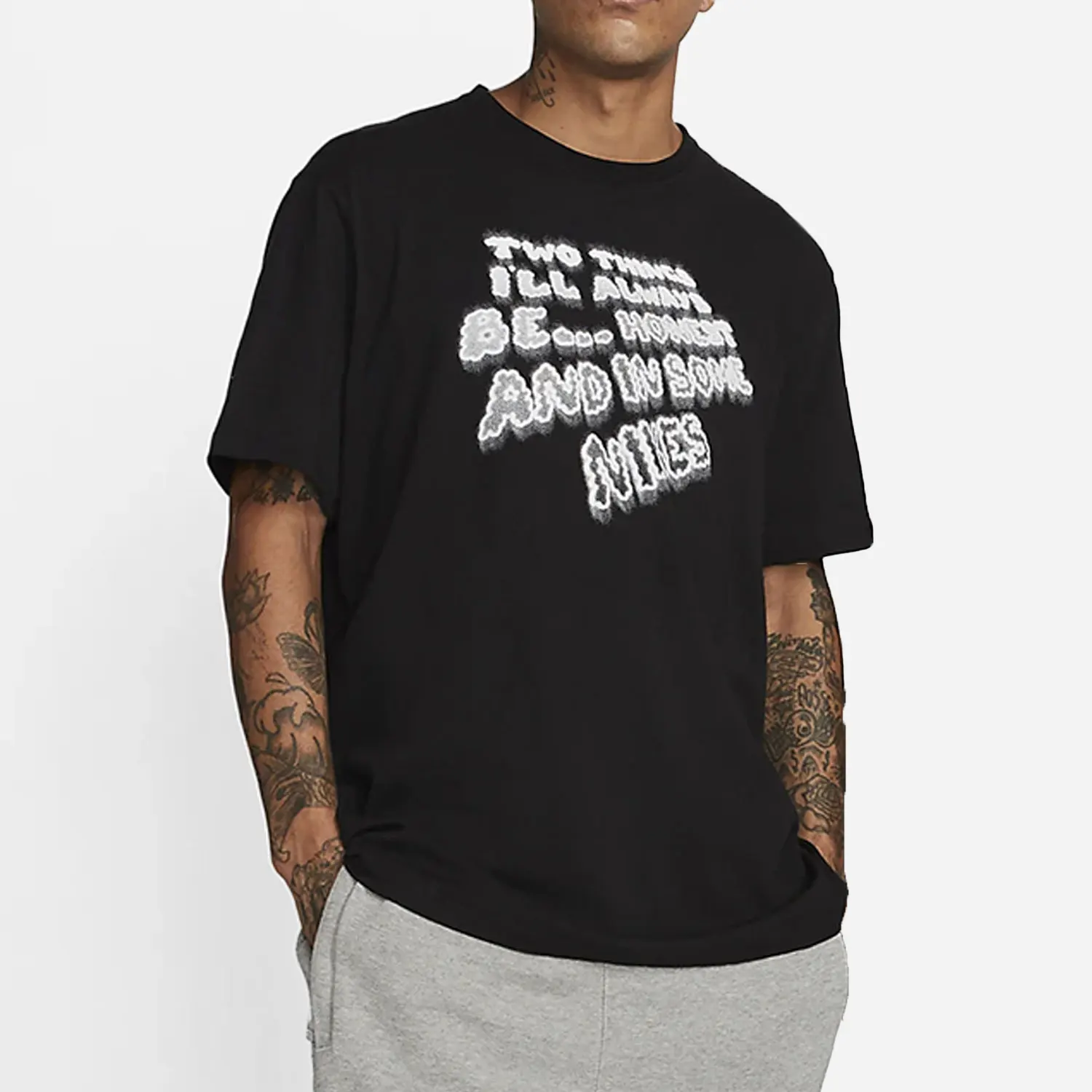 

Оригинальная летняя новая мужская дышащая футболка Nike с короткими рукавами для бега DO2837-010