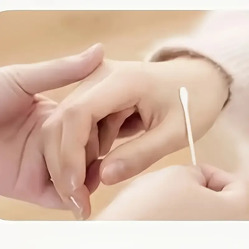 600 قطعة مسحات برأسين، غير معطرة، مصنوعة من الخيزران، لتنظيف الأذن اللطيف والمكياج