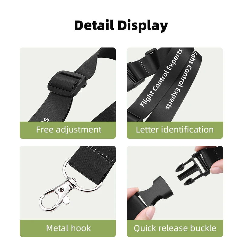 حزام رقبة بحبل لجيب DJI 3/Insta360 ONE X3/X2 حزام كتف مع برغي 1/4 بوصة ملحقات كاميرا رياضية بانورامية