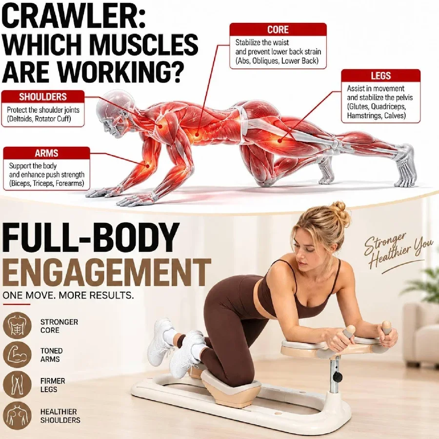 Flexihome Twist Crawler V2 Hom - Posture Corrector Back ulasan dan harga