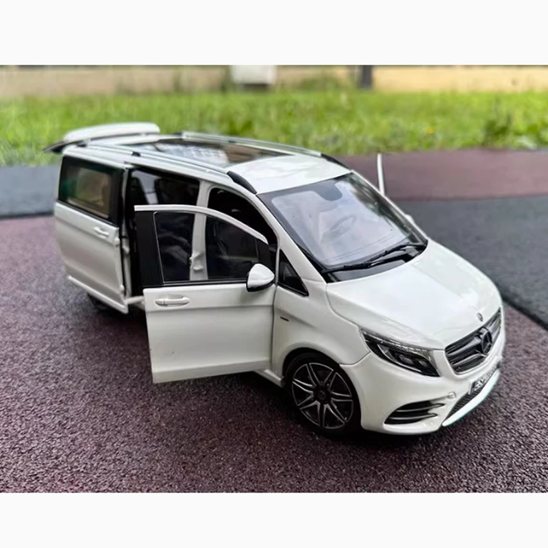 NOREV Diecast 1/18 Scale V260 Commercial Car MPV V-Class AMG Alloy Car Model Collection Souvenir Display Ornaments Vehicle  Gift