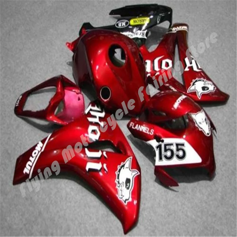 New ABS whole Motorcycle Fairings Kit Fit For Honda CBR1000RR 2008 2009 2010 2011 08 09 10 11 red white bodywork Fairing