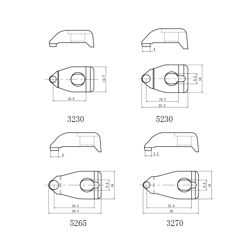 D-type Turning Tool Accessories Clamp D5230 D5265 HLA-5C D3230 D3270 DR3230 Screws D6*10 D5*9 Spring CNC Lathe Cutting Machine