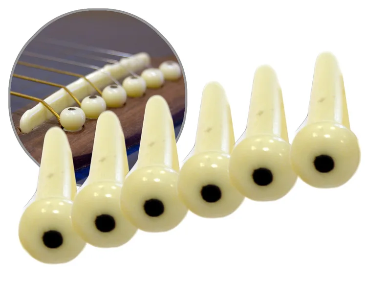 Guitar Accessories 6 PCs set PIN gatpa6wh Acoustic Music,Acoustic, Hobby, Custom, a new generation, made in Turkey