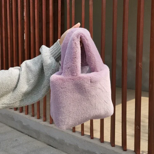 Bolsa de ombro feminina, bolsa de mão de pele falsa da moda, para mulheres, pequena, casual, de ombro, com design de luxo